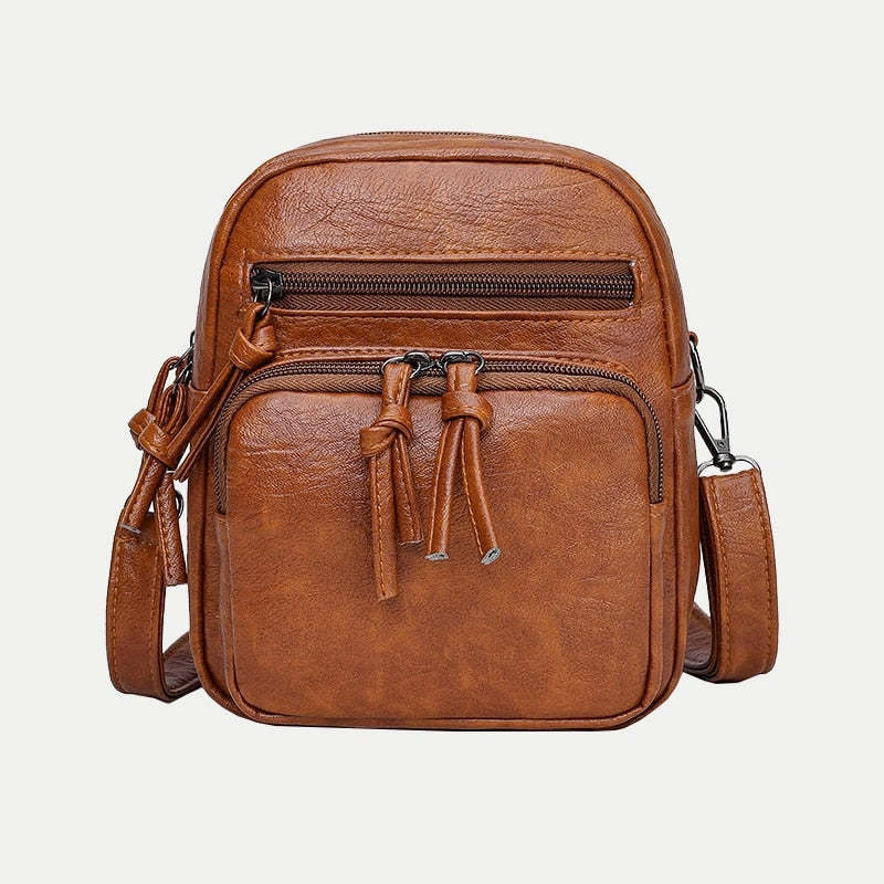 Bolsa de Luxo em Couro Vintage