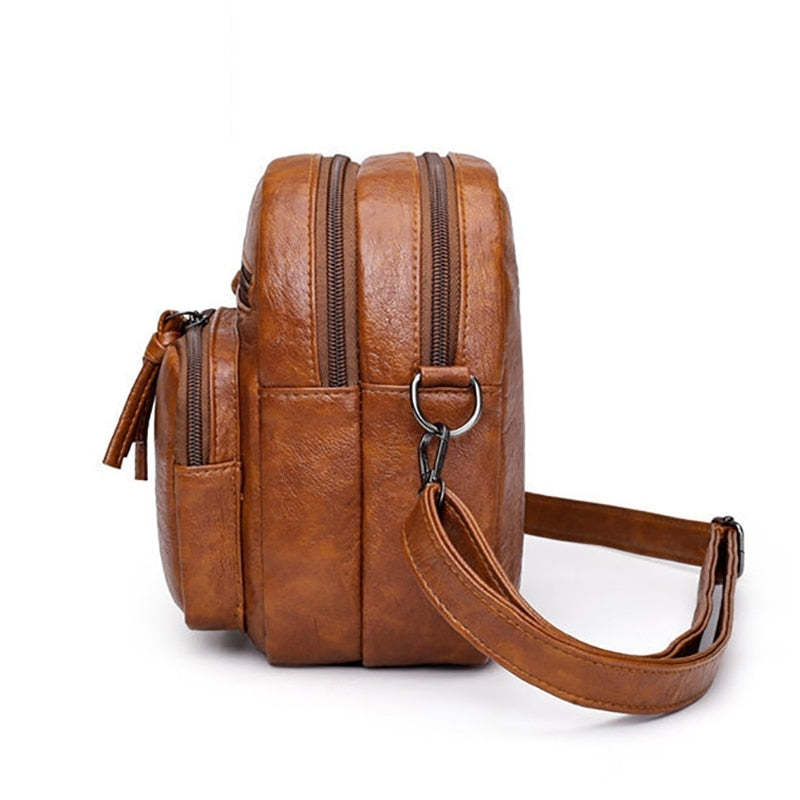 Bolsa de Luxo em Couro Vintage