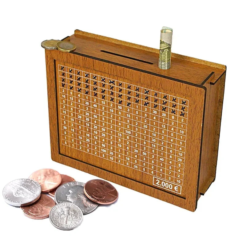 WoodBox Cofre Inteligente - Economize com o Método Japonês Kakeibo ☑™
