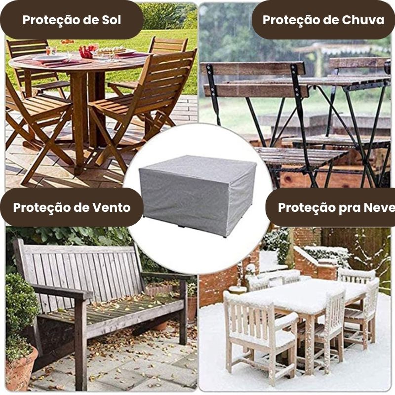 Capa Impermeável para Móveis Externos - Ultra Resistente