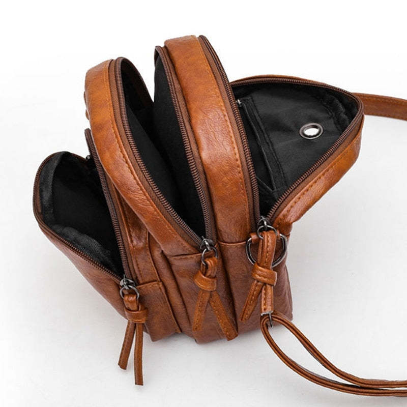 Bolsa de Luxo em Couro Vintage