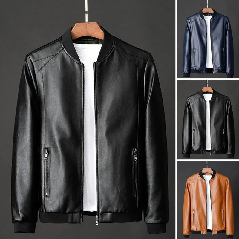 Jaqueta de Couro Masculina