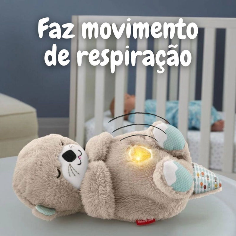 Ursinho de Pelúcia Que Respira Lufy - Noites Tranquilas
