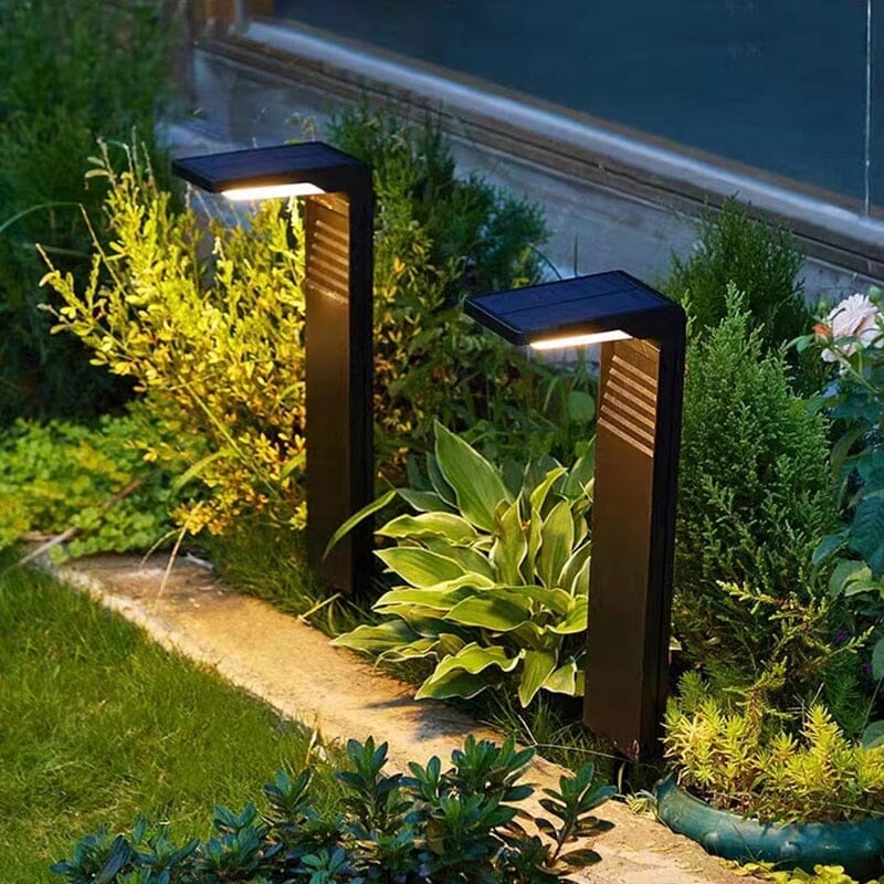 Luminária Solar Para Jardim A Prova D'Água - Economize Energia
