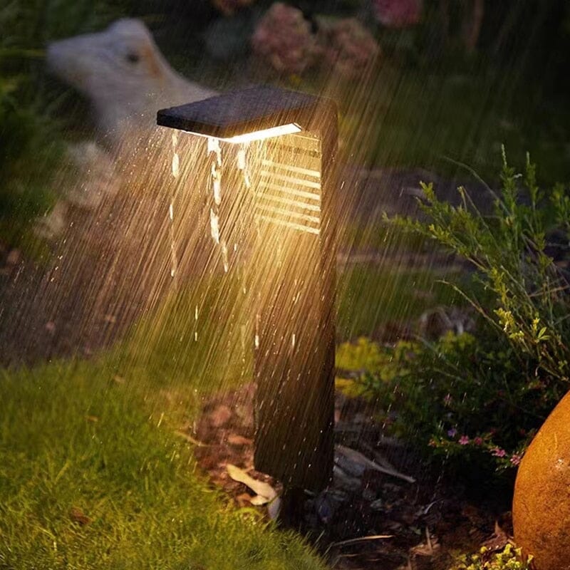 Luminária Solar Para Jardim A Prova D'Água - Economize Energia