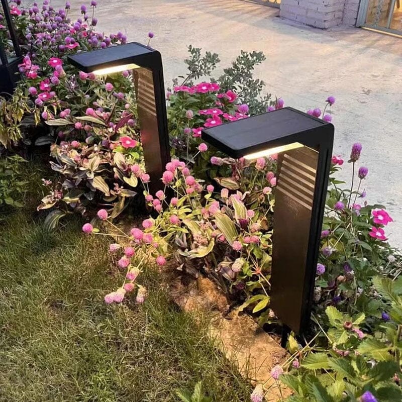 Luminária Solar Para Jardim A Prova D'Água - Economize Energia