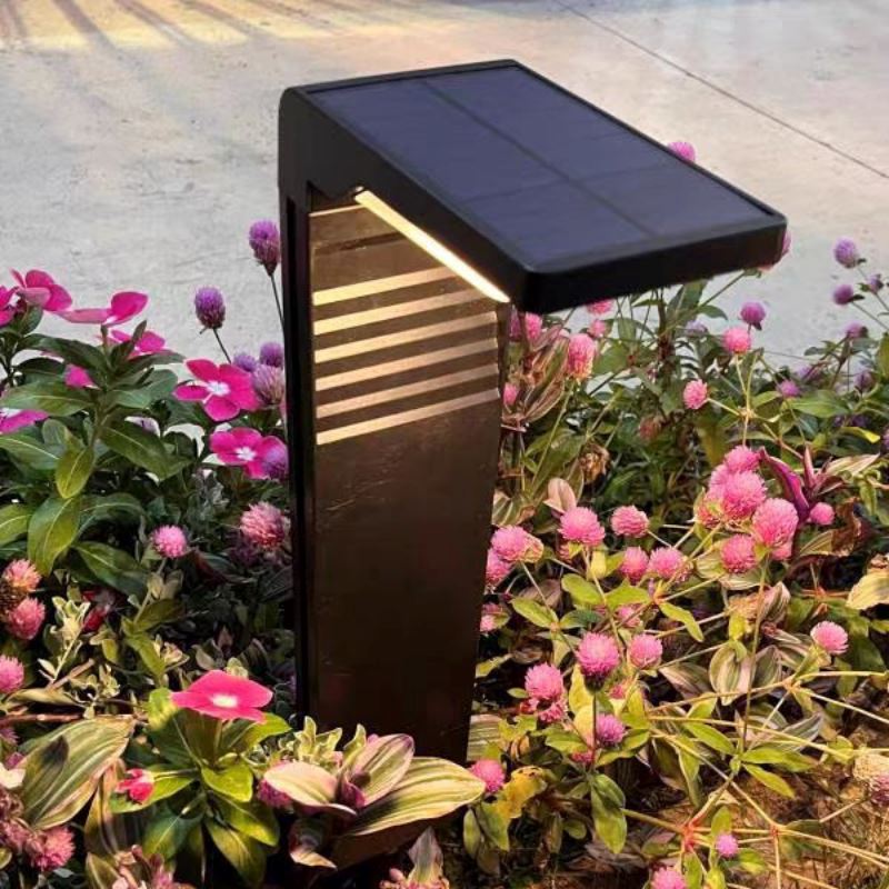 Luminária Solar Para Jardim A Prova D'Água - Economize Energia