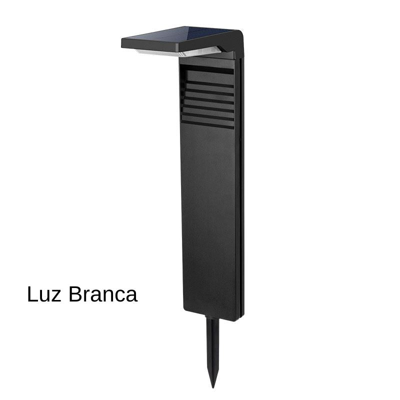 Luminária Solar Para Jardim A Prova D'Água - Economize Energia