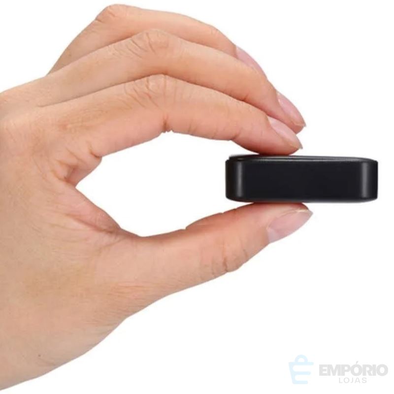 Mini Rastreador GPS Profissional - Rastreador Portátil com Áudio - GF-22
