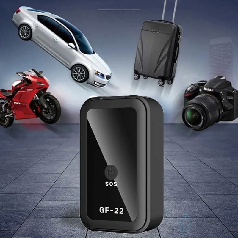 Mini Rastreador GPS Profissional - Rastreador Portátil com Áudio - GF-22