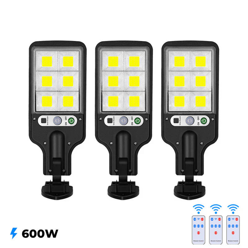 Refletor Solar Led Alto Sustentável com Controle Remoto